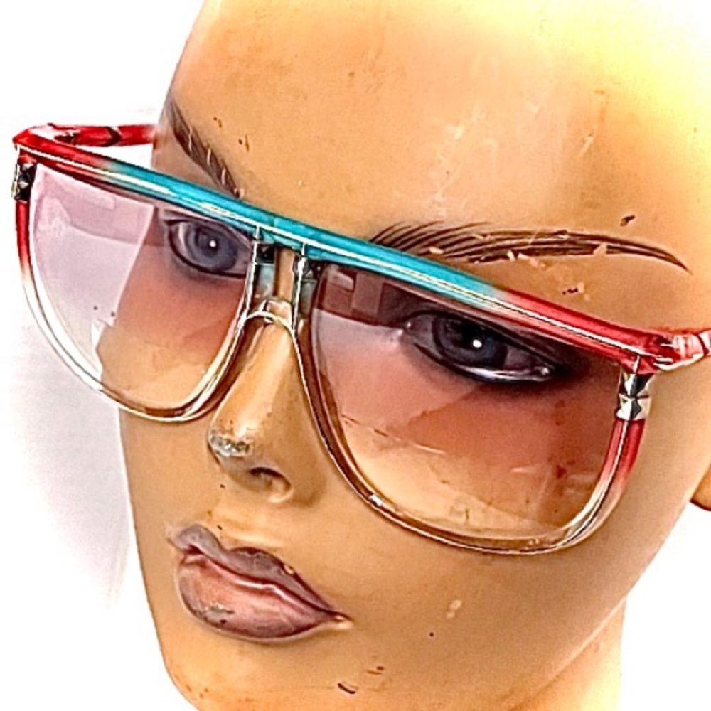 Leonard of Paris Vintage Oversized 'Miami Vice' Eyeglass Frames